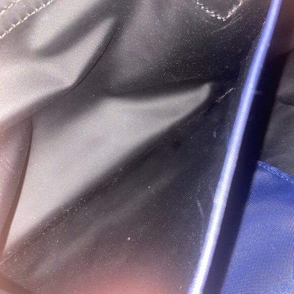 Longchamp Le Pliage Foldable Tote Bag in Navy Blue. - Picture 15 of 15